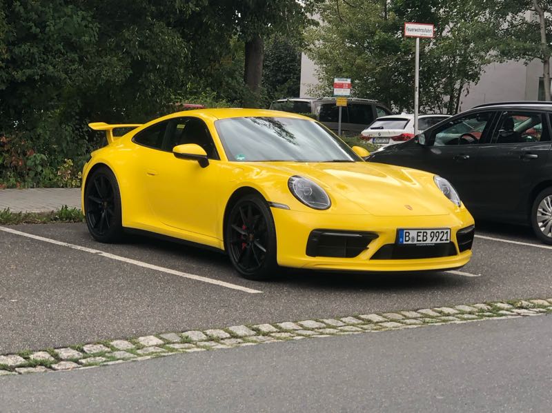 Porsche 911 GT3 spotted in Weiden