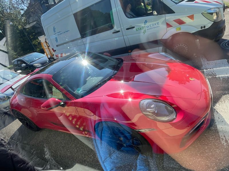 Porsche 911 spotted in Baden-Baden