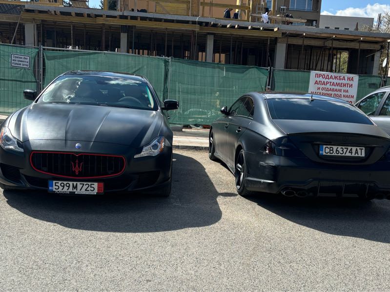 Maserati Quattroporte spotted in Botevgrad