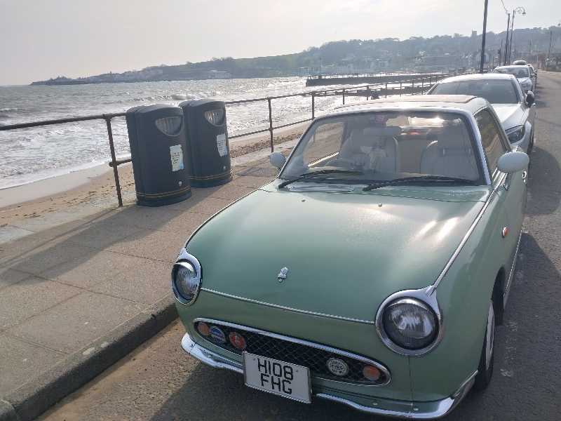 Nissan Figaro spotted in Poole