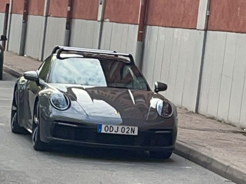 Porsche 911 spotted in Gothenburg