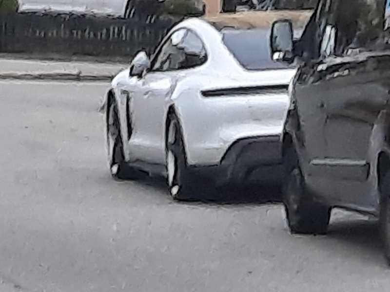 Porsche Taycan (2020) spotted in Stockholm, Sweden