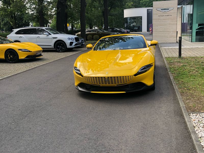 Ferrari Roma (2021) spotted in Dresden, Germany