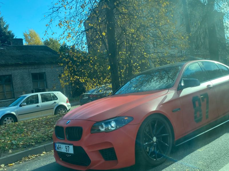 BMW M5 (2017) spotted in Riga, Latvia