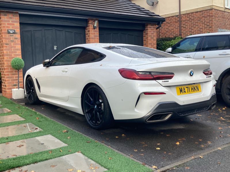 BMW 8 Series (2021) spotted in Manchester, United Kingdom