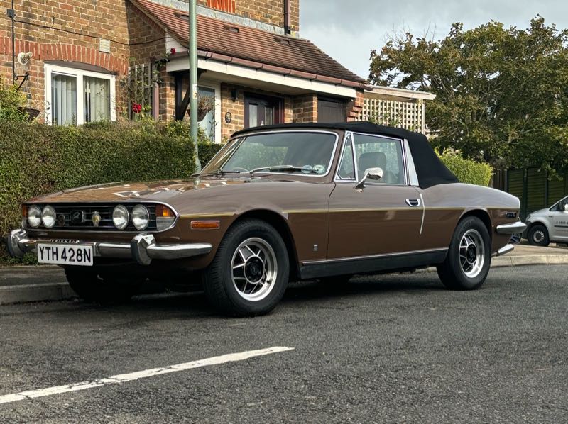 Triumph Stag spotted in Cockermouth