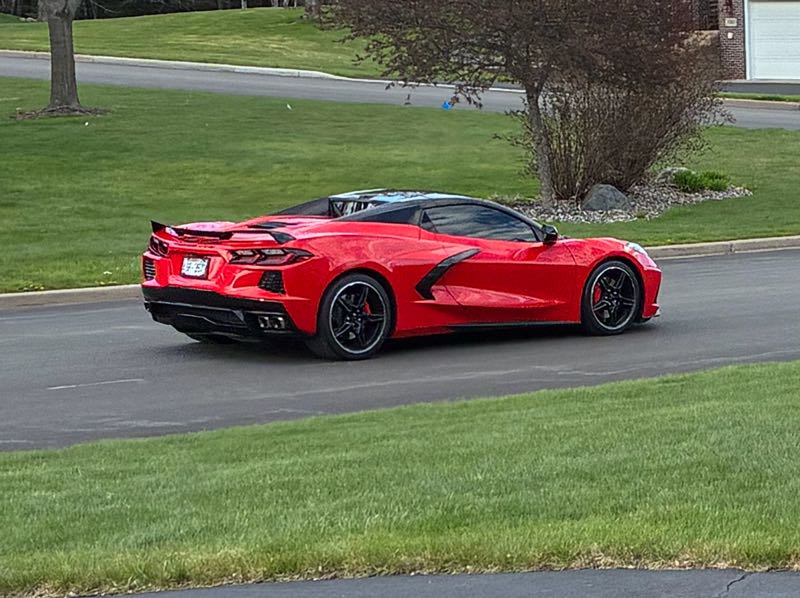 Chevrolet Corvette C8 spotted in Weston