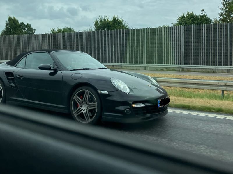 Porsche 911 Turbo Cabriolet spotted in Klinteby Frihed