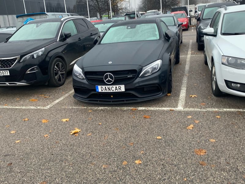 Mercedes-Benz C63 AMG (2016) spotted in Lillestrøm, Norway