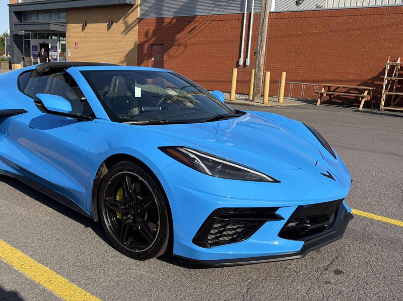 Chevrolet Corvette C8 spotted in Québec