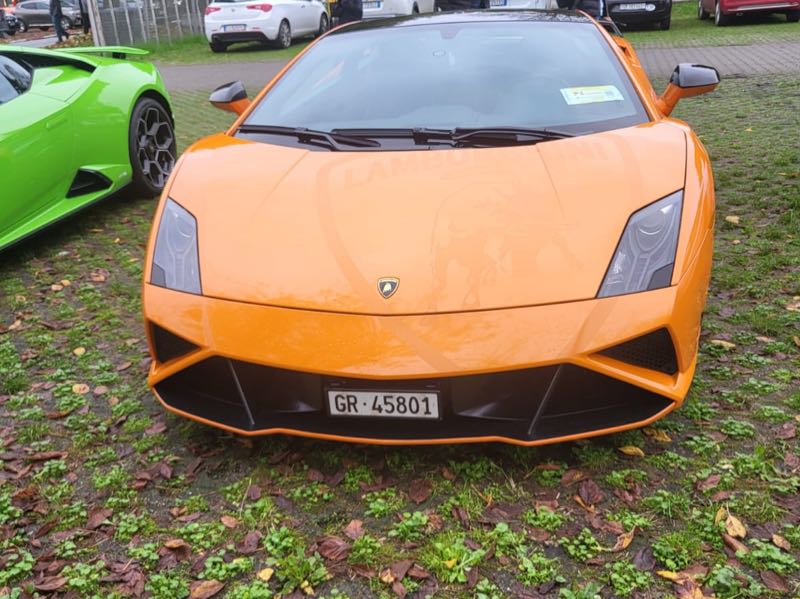 Lamborghini Gallardo spotted in Thusis
