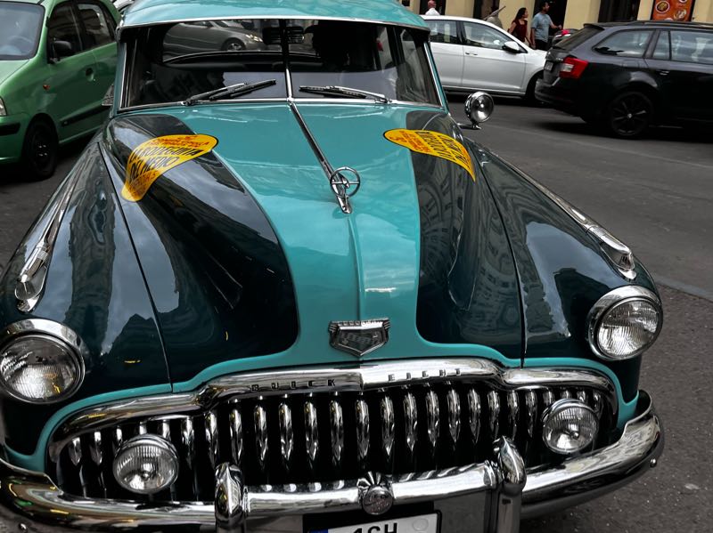 Buick Roadmaster spotted in Prague