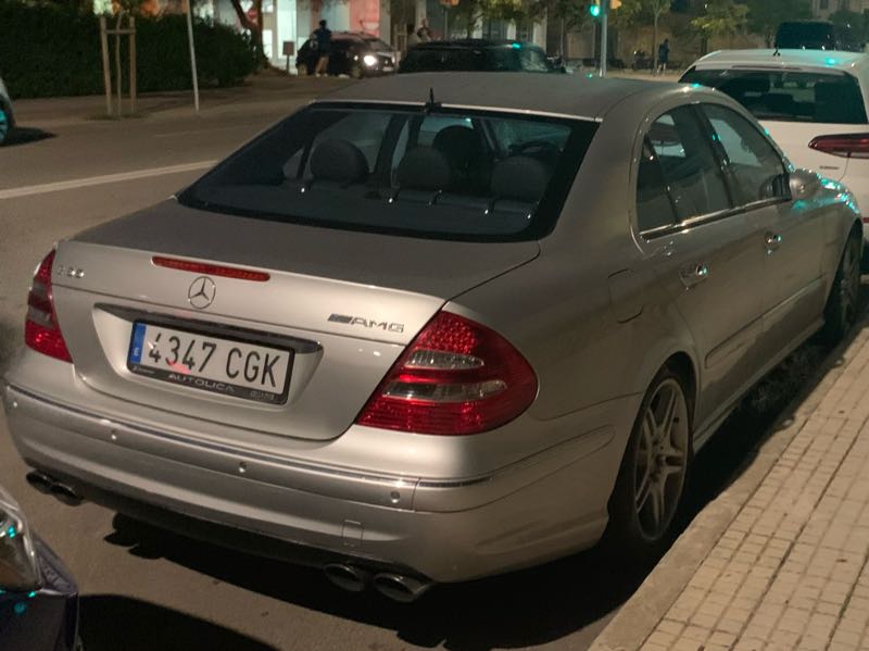 Mercedes-Benz E63 AMG spotted in Palma