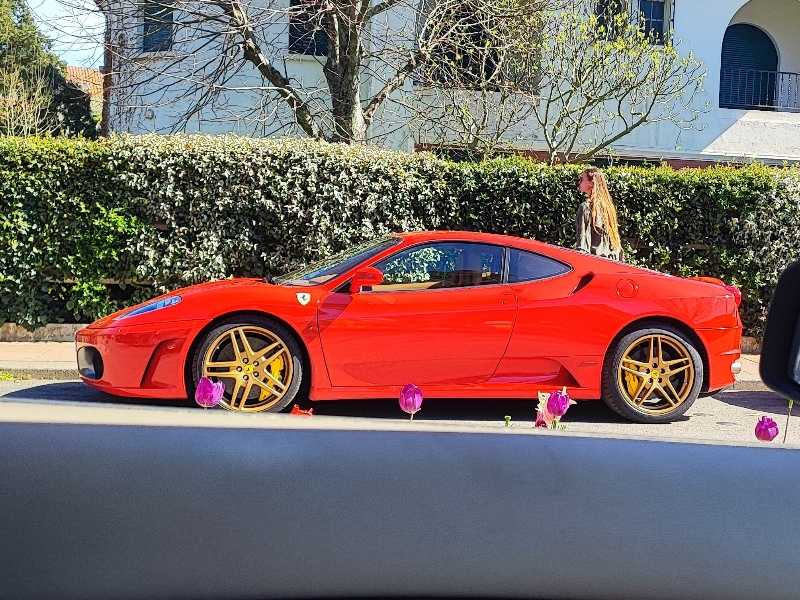 Ferrari F430 (2005) spotted in Tarnos, France