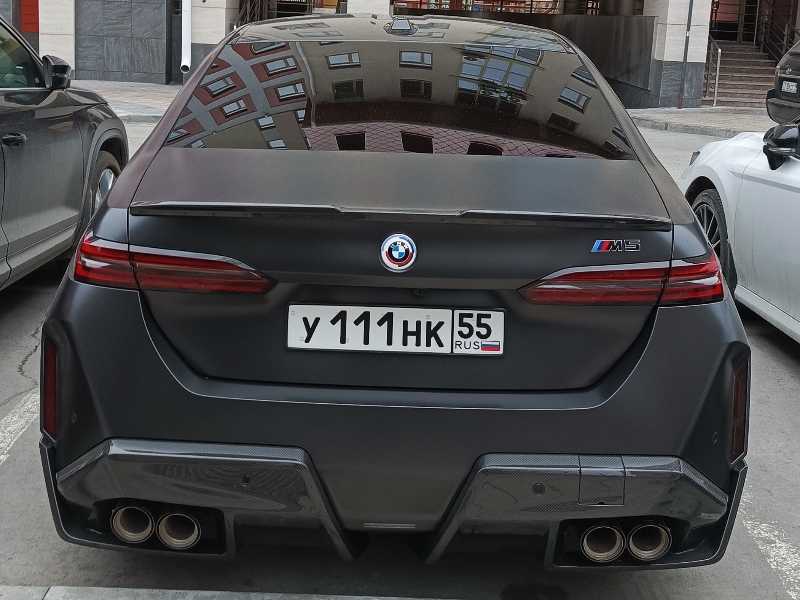 BMW M5 spotted in Omsk
