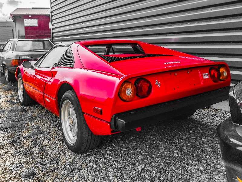 Ferrari 308 GTB spotted in Rouen