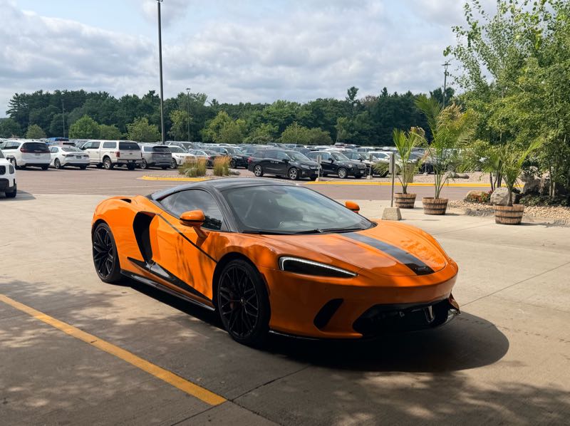 McLaren GT spotted in Baraboo