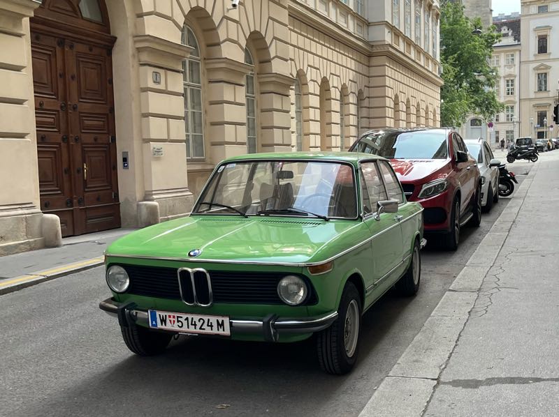 BMW 2002 spotted in Vienna
