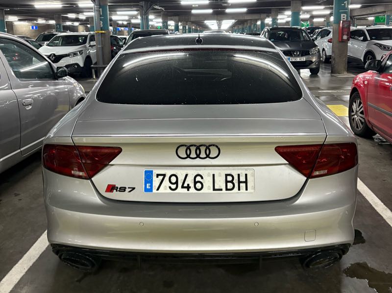 Audi RS7 spotted in Alcorcón