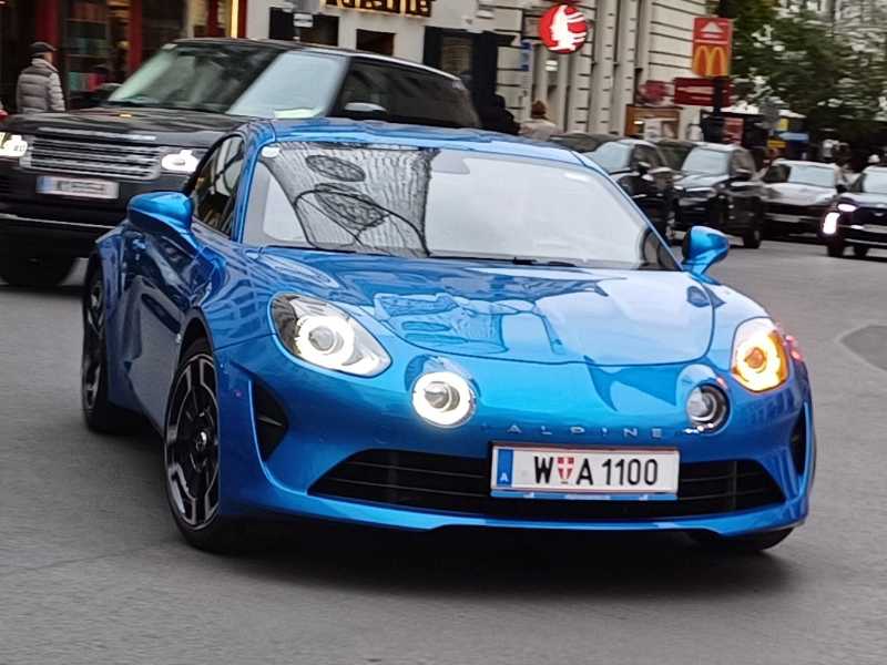 Alpine A110 (2020) spotted in Vienna, Austria