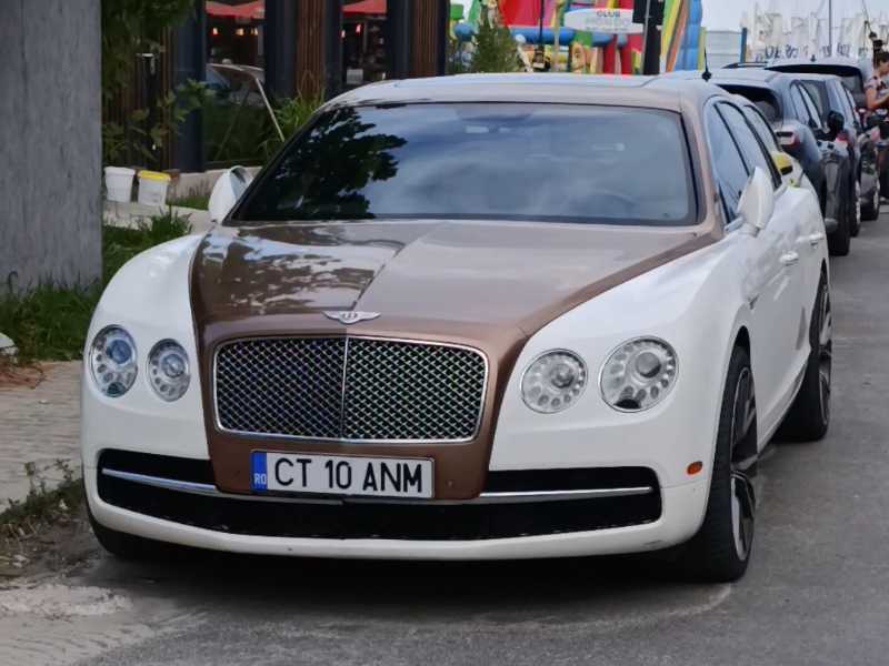 Bentley Flying Spur spotted in Reşiţa