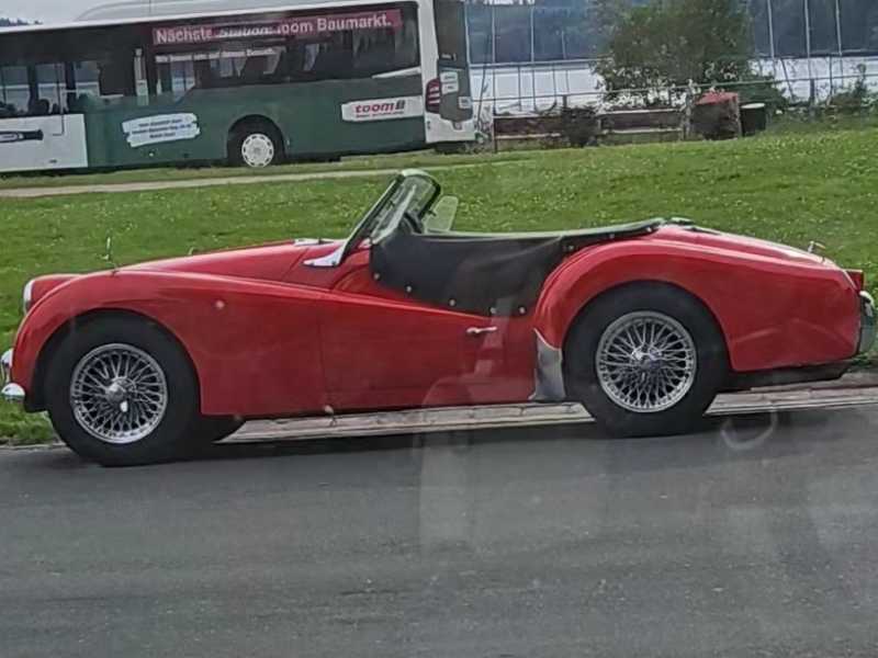 Morgan Plus Four spotted in Lüdenscheid