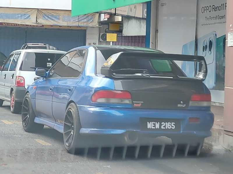 Subaru Impreza WRX spotted in Tawau