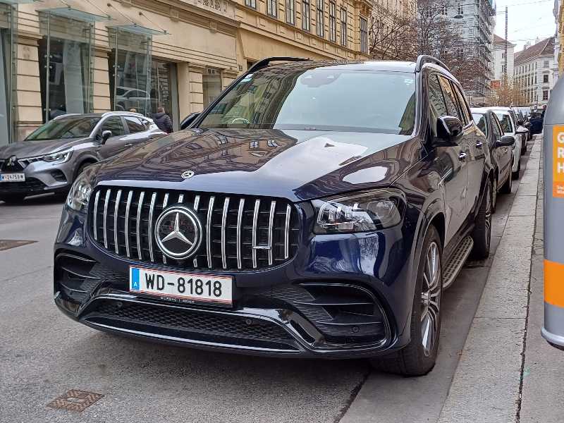 Mercedes-Benz GLS 63 AMG spotted in Vienna