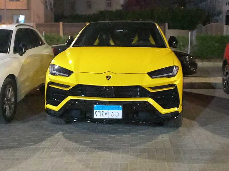 Lamborghini Urus spotted in Cairo