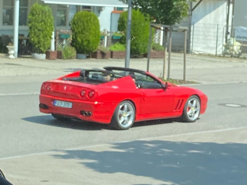 Ferrari F355 Spider spotted in Freising