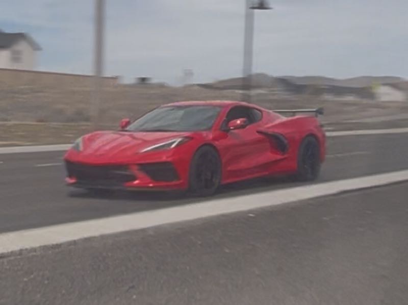 Chevrolet Corvette C8 spotted in Lehi