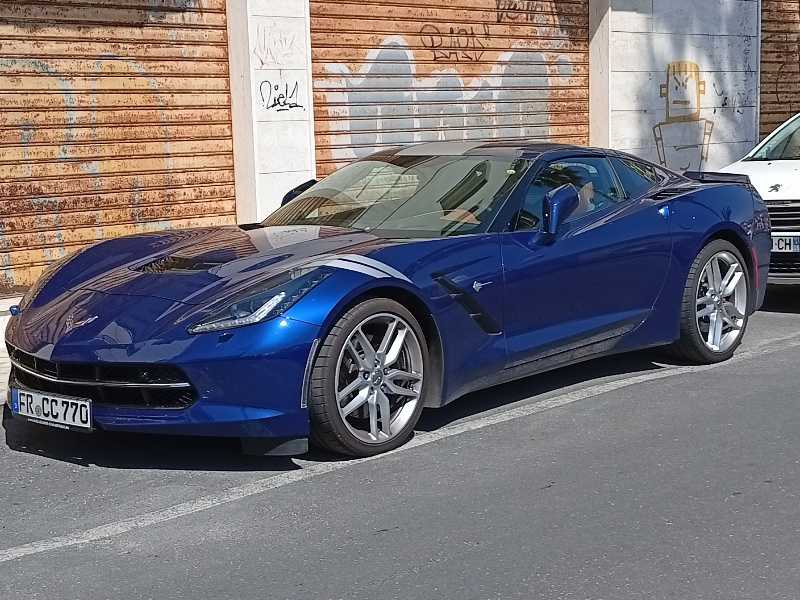 Chevrolet Corvette (2014) spotted in Diano Marina, Italy