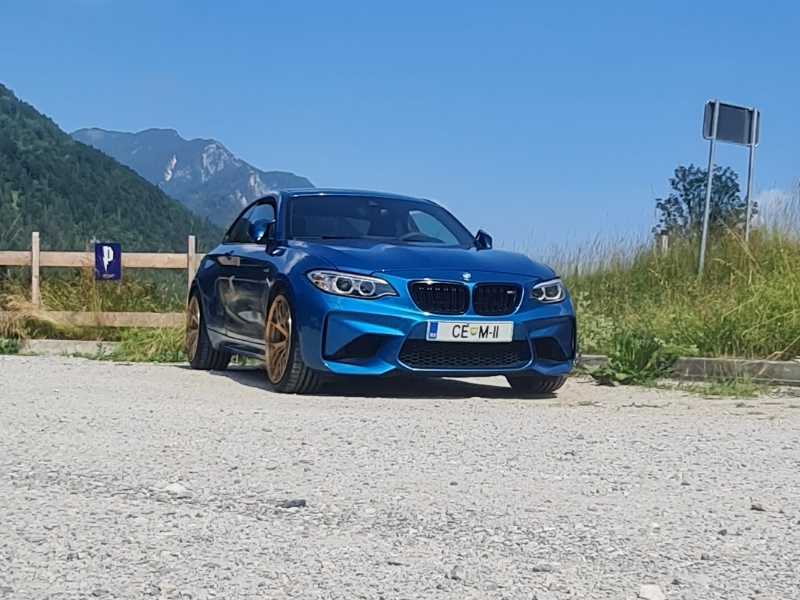 BMW M2 spotted in Kranjska Gora