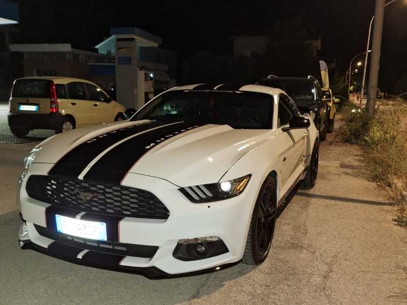 Ford Mustang spotted in Sulmona
