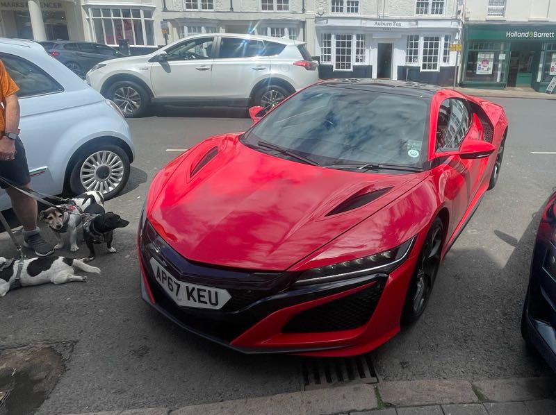Honda NSX (2017) spotted in Coventry, United Kingdom
