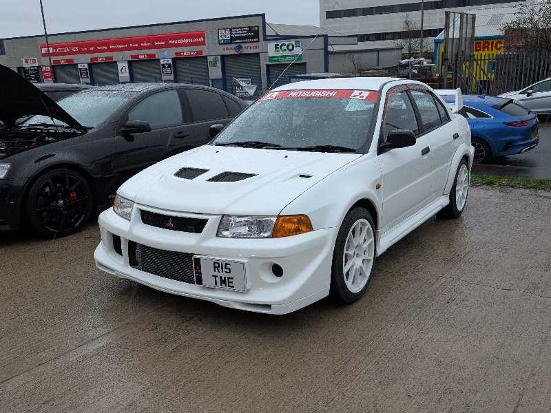 Mitsubishi Lancer Evolution VI spotted in Cardiff
