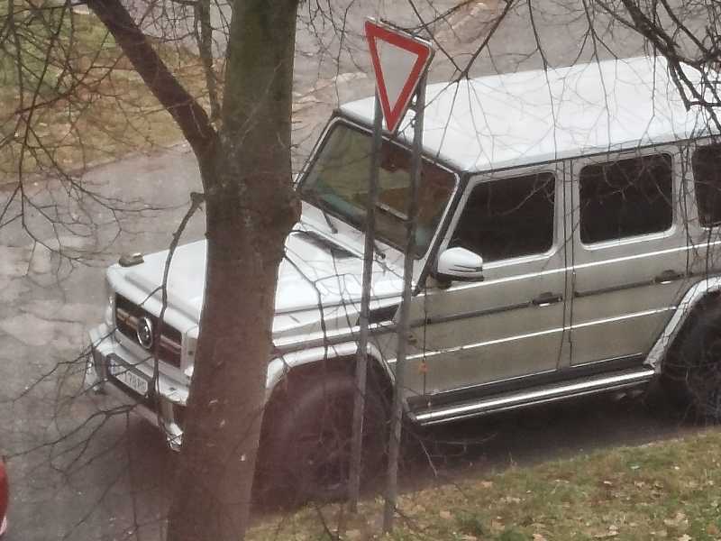 Mercedes-Benz G-Class spotted in Levoča