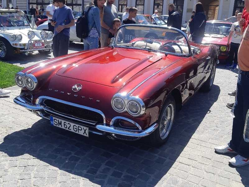 Chevrolet Corvette spotted in Zalău