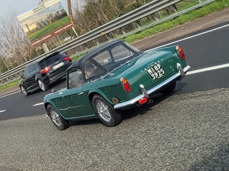 MG MGA spotted in Milan