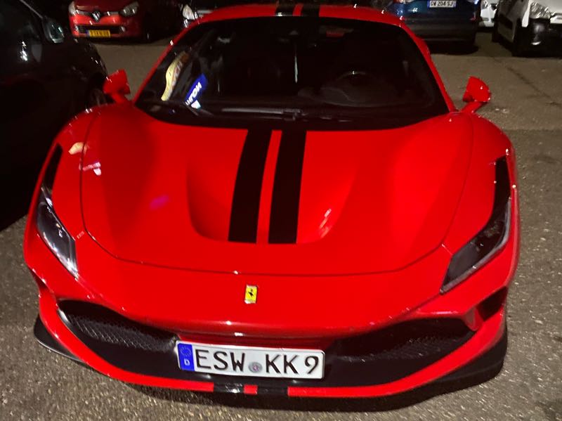 Ferrari F8 Tributo spotted in Heerlen