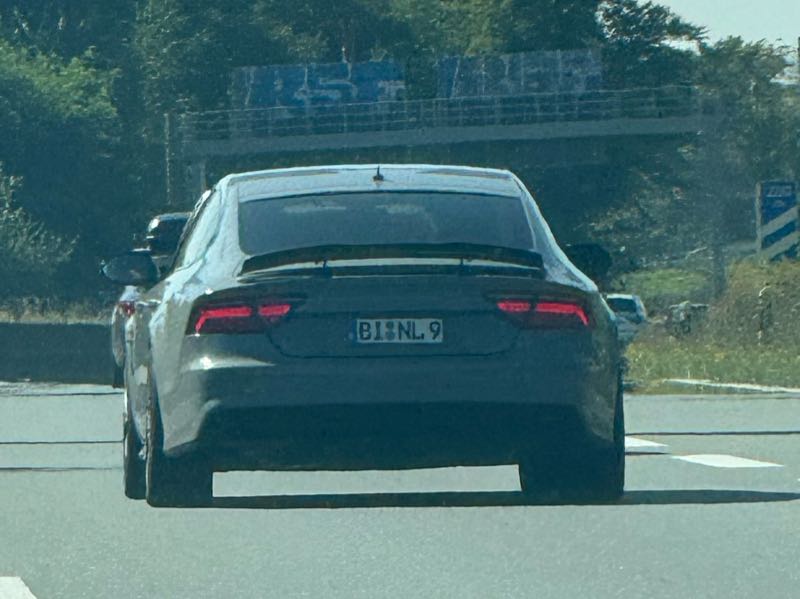Audi RS5 spotted in Bielefeld