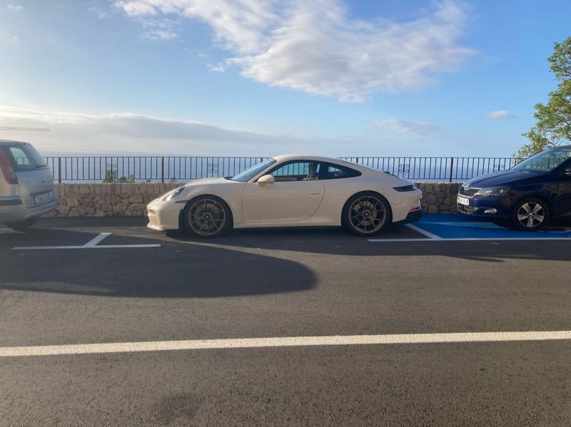 Porsche 911 (2021) spotted in Palma, Spain