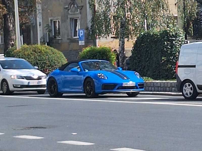 Porsche 911 spotted in Jelenia Góra