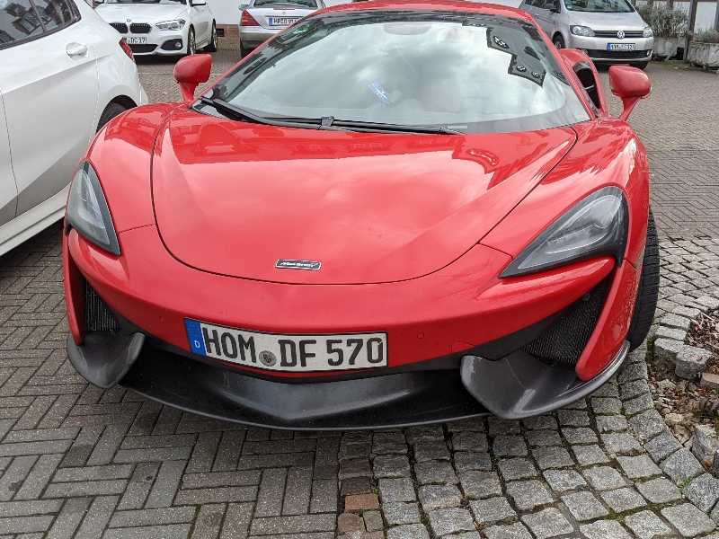 McLaren 570S spotted in Saarbrücken