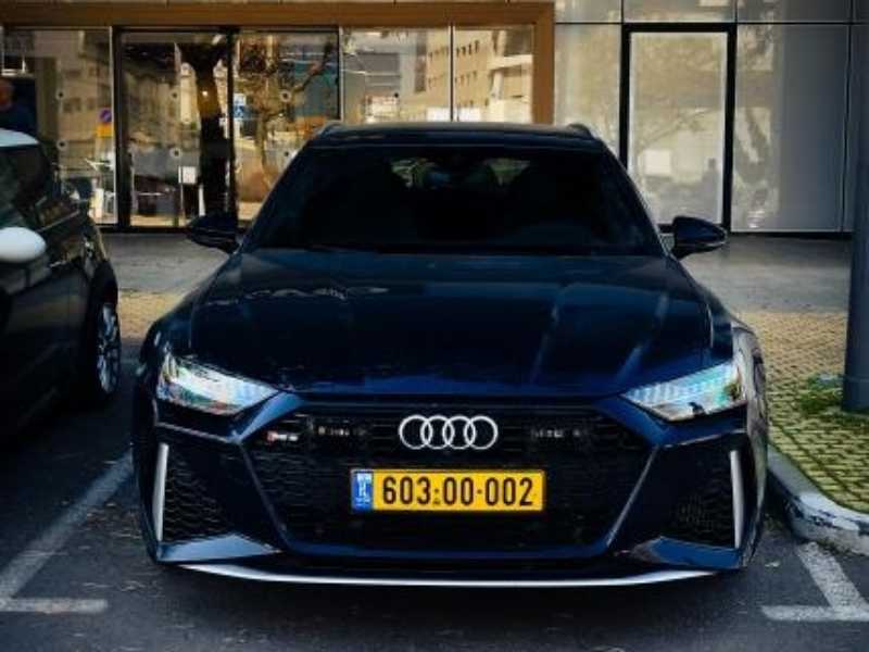 Audi RS7 (2021) spotted in Herzliya, Israel