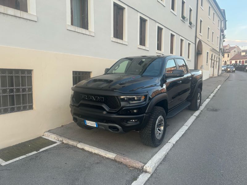 Ram 1500 TRX spotted in Vicenza