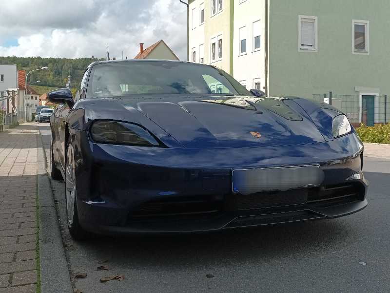 Porsche Taycan spotted in Bad Mergentheim