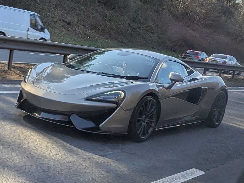 McLaren 570S spotted in Edinburgh
