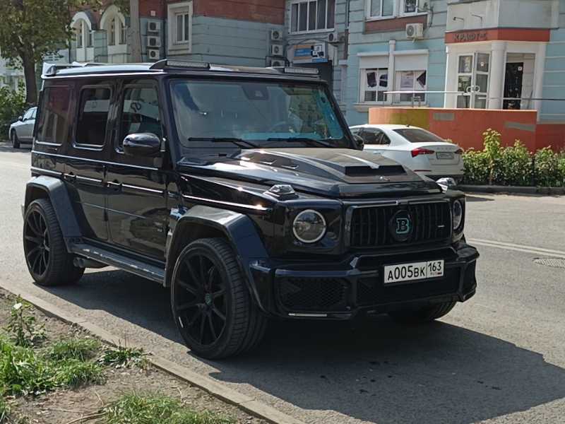 Mercedes-Benz G-Class spotted in Samara