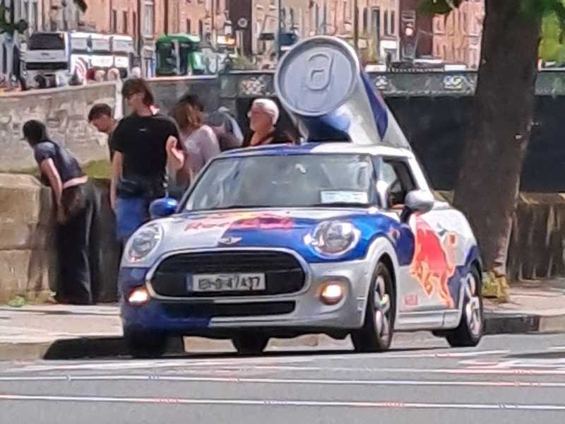 Mini Cooper spotted in Dublin